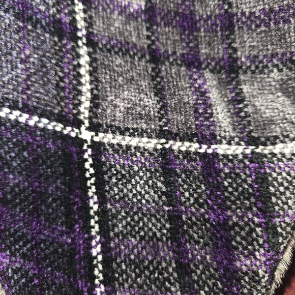 Woolrich Purple Plaid Faux Fur Trapper Hat, Unisex, OSFM main image 10